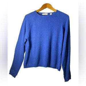 Lord and Taylor Cashmere Blue Sweater